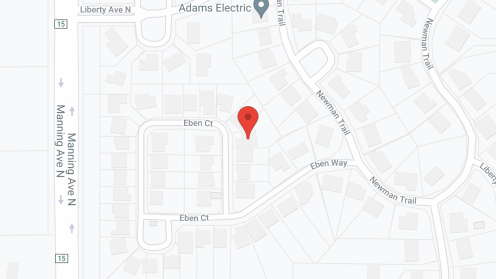 Map of the neighborhood around The St. Croix Residence