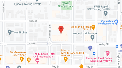 Map of the neighborhood around Brookdale Queen Anne