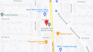 Emerald City Senior Living in google map