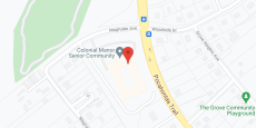 Colonial Manor in google map