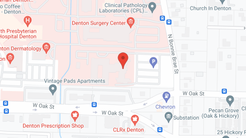 Map of the neighborhood around The Vintage Retirement Community