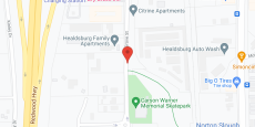 Healdsburg Senior Living in google map