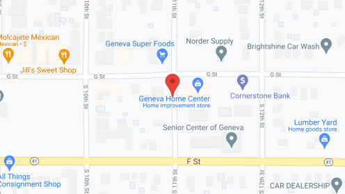 Map of the neighborhood around Pioneer Manor