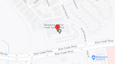 The Meadows at Brier Creek in google map