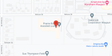 Prairie Ridge Assisted Living in google map