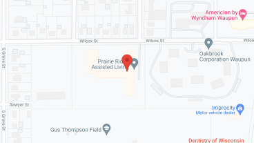 Prairie Ridge Assisted Living in google map