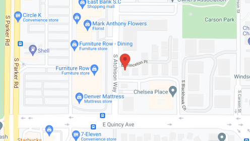 Map of the neighborhood around Oliveglen Villas