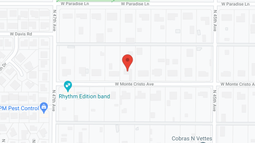 Map of the neighborhood around Cindy Hicks