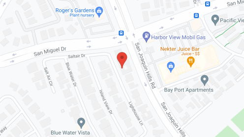 Map of the neighborhood around Cameo Lighthouse