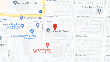 Marquette Manor in google map