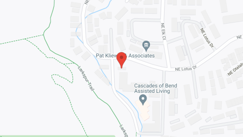 Map of the neighborhood around Cascades of Bend