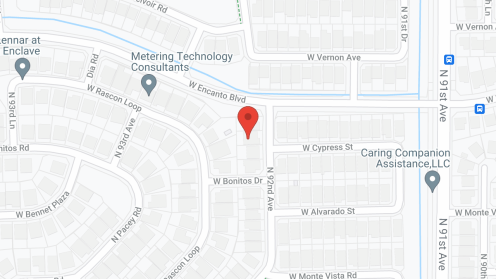 Map of the neighborhood around Summer Walk Assisted Living