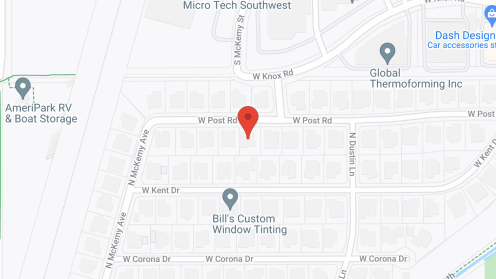 Map of the neighborhood around Desert Pond Assisted Living