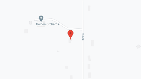 Map of the neighborhood around Golden Orchards