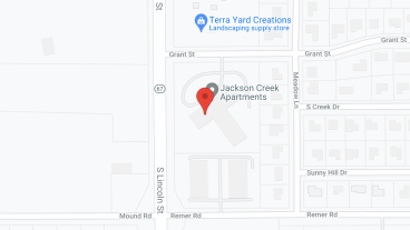 Jackson Creek in google map