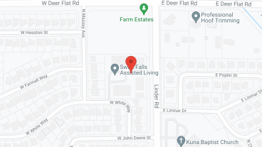 Swan Falls Assisted Living in google map