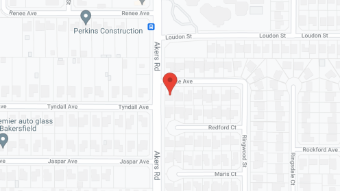Map of the neighborhood around Betty's Homes