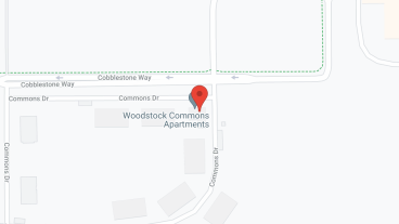 Woodstock Commons Apartments in google map