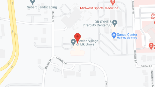 Map of the neighborhood around Victory Centre of Elk Grove