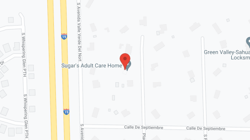 Map of the neighborhood around Sugar's II Assisted Living Home Inc.