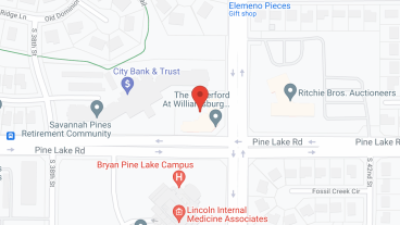 Waterford at Williamsburg in google map