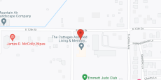 The Cottages of Emmett in google map