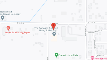 The Cottages of Emmett in google map
