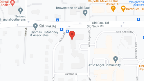 Map of the neighborhood around Sauk Gardens Apartment Homes