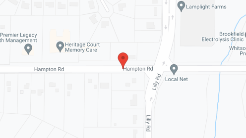 Map of the neighborhood around Heritage Court - Menomonee Falls