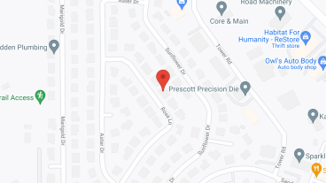 Rose Lane in google map