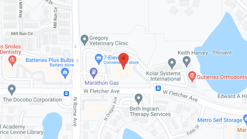 Map of the neighborhood around Atrium Gardens Assisted Living