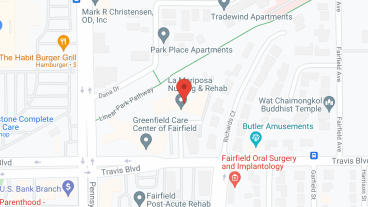 La Mariposa Care and Rehab in google map