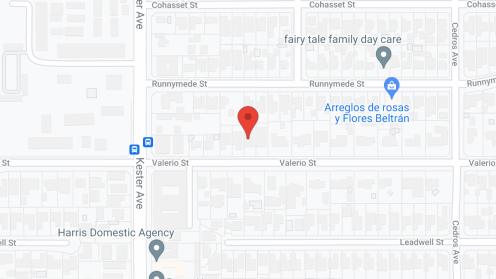 Map of the neighborhood around St. John Manor