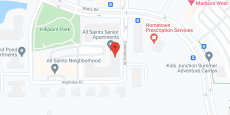 All Saints Retirement Center in google map