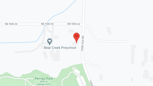 Map of the neighborhood around Novelty Hill AFH