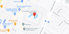 Jamestown Commons in google map
