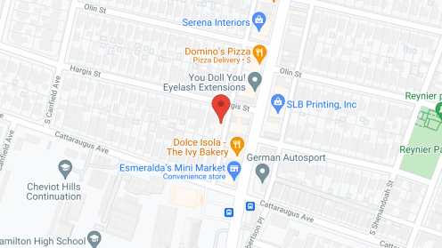 Map of the neighborhood around Beverlywood Retirement Home