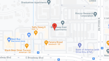 Broadway East Apartments in google map
