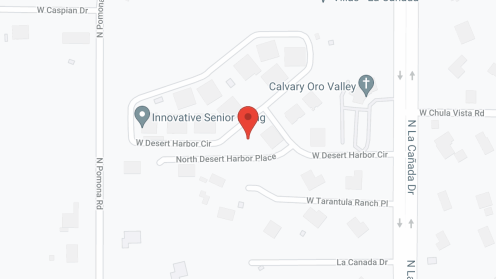 Map of the neighborhood around Park Senior Villas - La Cañada