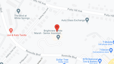 Brightview White Marsh in google map