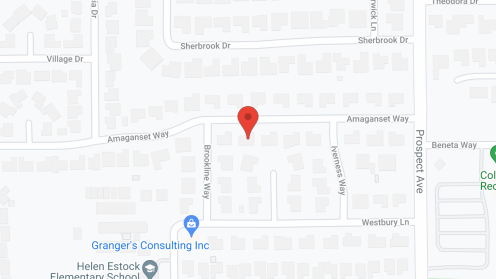 Map of the neighborhood around The Little Company, Inc. - Amaganset