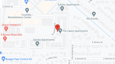 The Lakes Apartments in google map