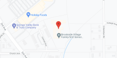 Brookside Village Senior Living in google map