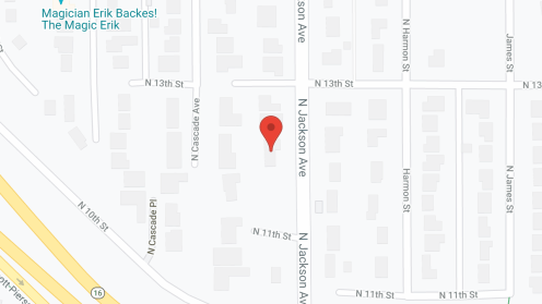 Map of the neighborhood around Soundview Manor AFH
