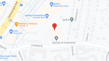 Sunrise of Crestwood in google map