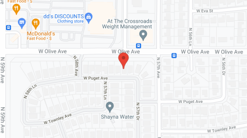 Map of the neighborhood around Holy Cross Care Home