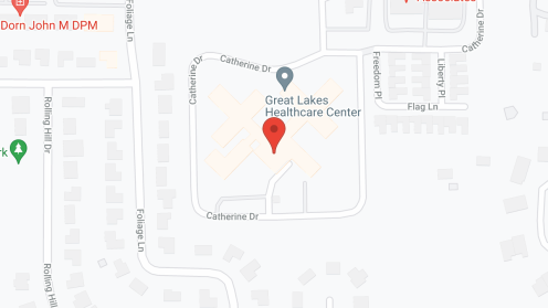 Map of the neighborhood around Kindred Transitional Care and Rehabilitation