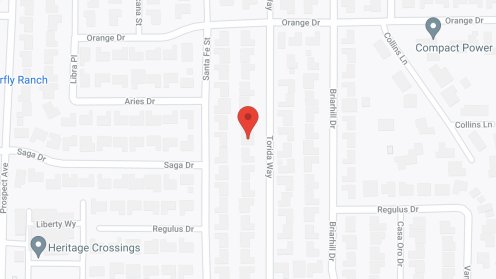 Map of the neighborhood around Agape Senior Living