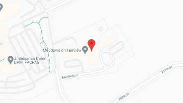 Meadows on Fairview in google map