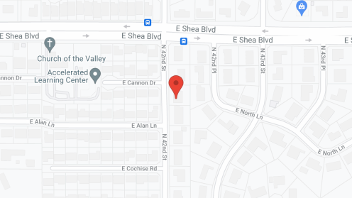 Map of the neighborhood around Arizona Spring Care Home